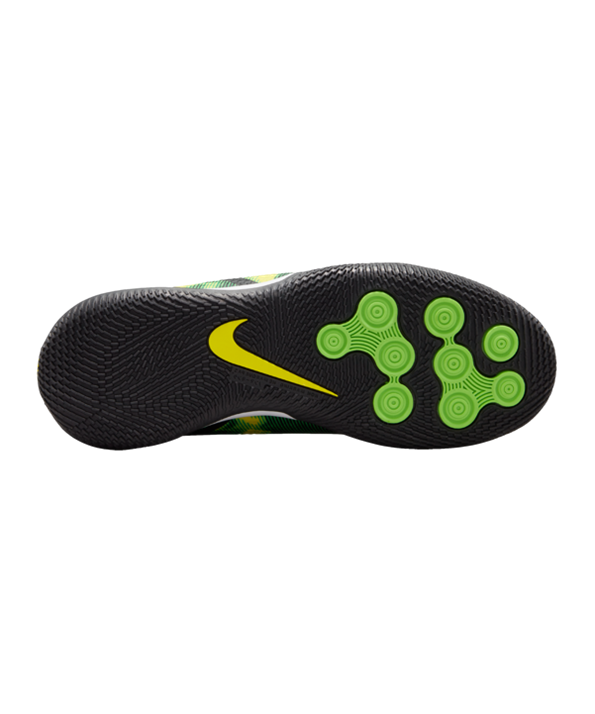 Nike Jr Phantom GT2 Shockwave Academy IC Halle Niños – Negro Gris Verde F003