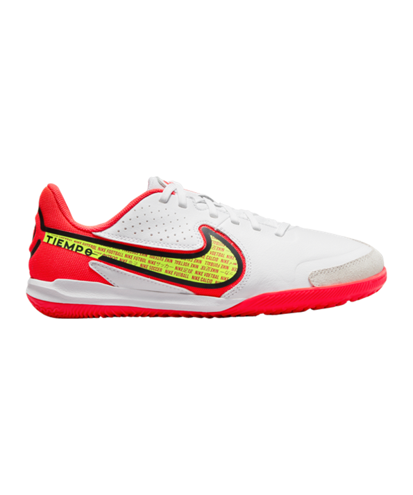 Nike Jr Tiempo Legend IX Motivation Academy IC Halle Niños – Blanco Rojo F176