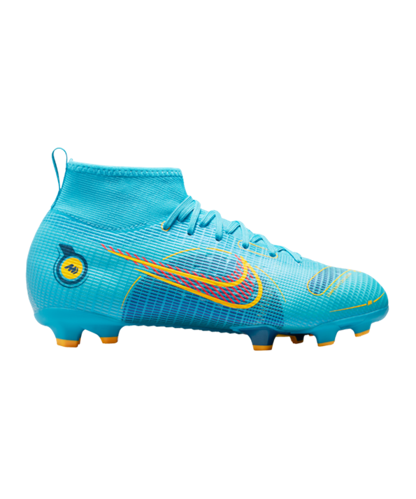 Nike Mercurial Superfly VIII Blueprint Pro FG Niños – Azul F484