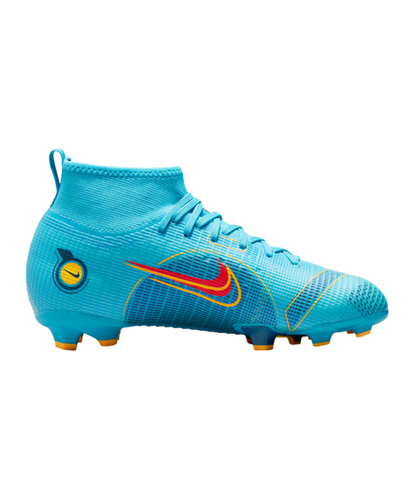 Nike Mercurial Superfly VIII Blueprint Pro FG Niños – Azul F484