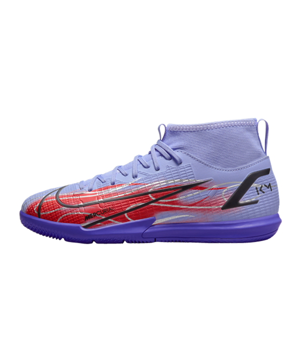 Nike Mercurial Superfly VIII Mbappe x Flames Academy IC Halle Niños – Violeta F506