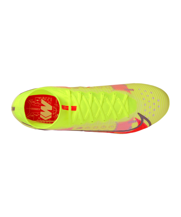 Nike Mercurial Superfly VIII Motivation Elite AG – Amarillo Rojo F760