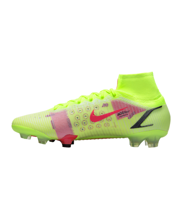 Nike Mercurial Superfly VIII Motivation Elite FG – Amarillo Rojo F760