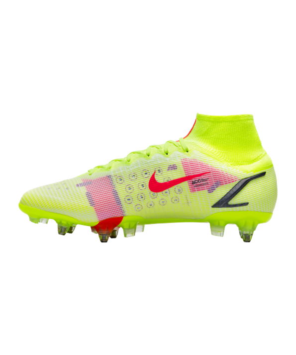 Nike Mercurial Superfly VIII Motivation Elite SG-Pro AC – Amarillo Rojo F760