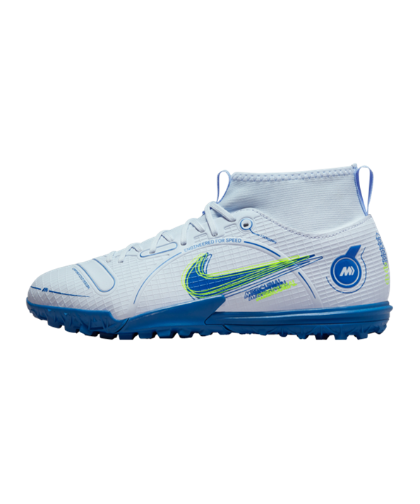 Nike Mercurial Superfly VIII Progress Academy TF Niños – Blanco F054