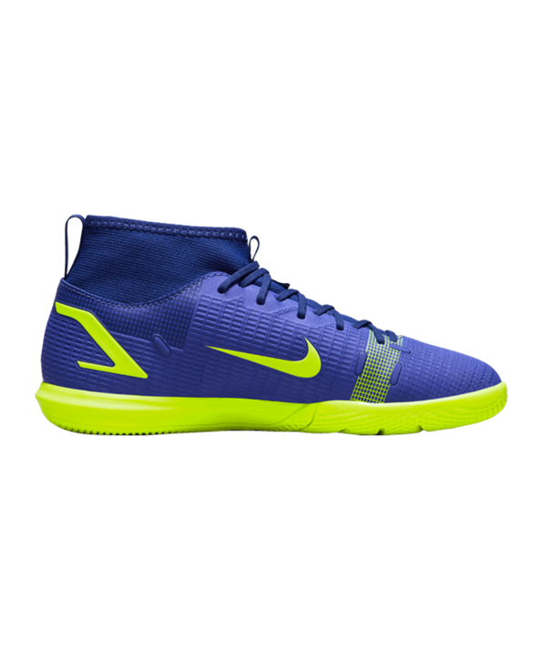 Nike Mercurial Superfly VIII Recharge Academy IC Niños – Azul Amarillo F474