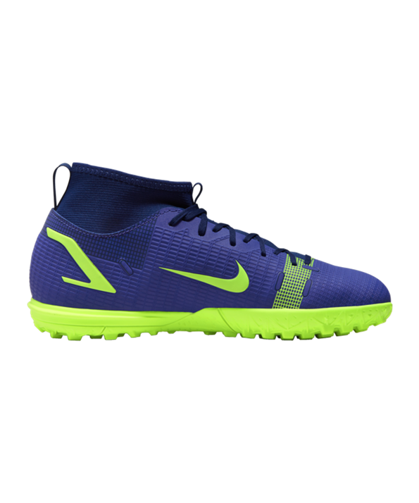 Nike Mercurial Superfly VIII Recharge Academy TF Niños – Azul Amarillo F474