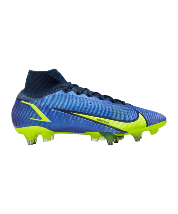 Nike Mercurial Superfly VIII Recharge Elite SG-Pro AC – Azul Amarillo F574