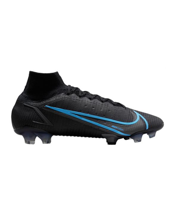 Nike Mercurial Superfly VIII Renew Elite FG – Negro F004