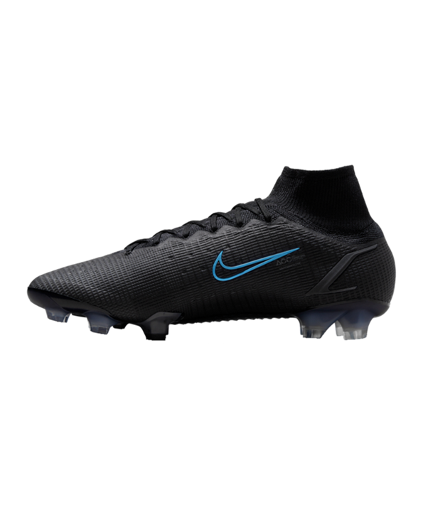 Nike Mercurial Superfly VIII Renew Elite FG – Negro F004