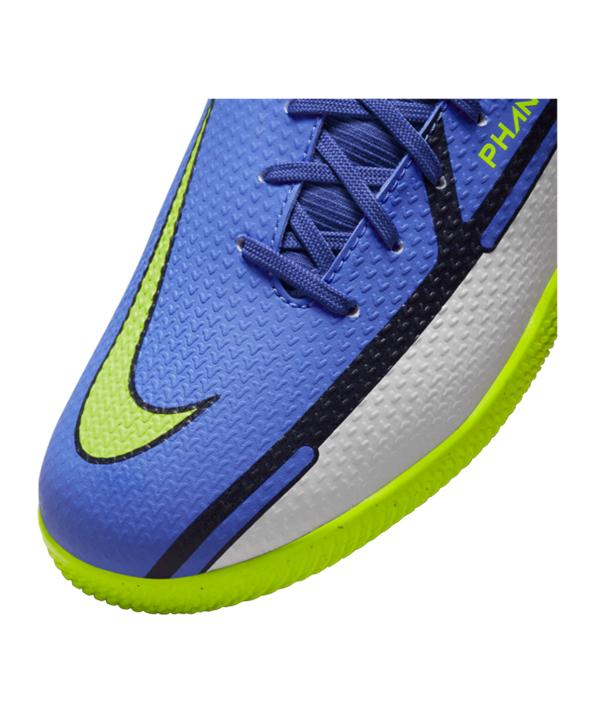 Nike Phantom GT2 Recharge Academy DF IC Halle Niños – Azul Amarillo Gris F570