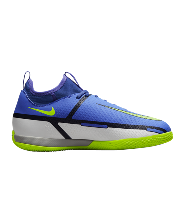 Nike Phantom GT2 Recharge Academy DF IC Halle Niños – Azul Amarillo Gris F570