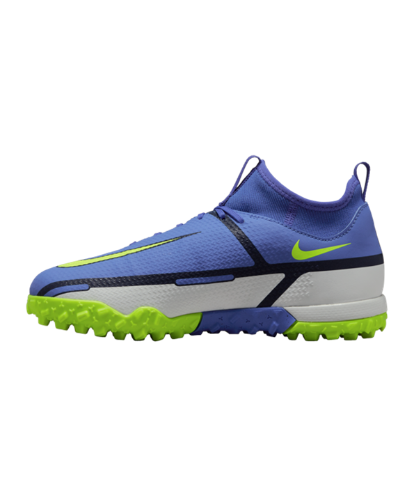 Nike Phantom GT2 Recharge Academy DF TF Niños – Azul Amarillo Gris F570