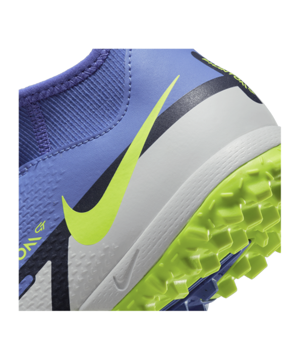 Nike Phantom GT2 Recharge Academy DF TF Niños – Azul Amarillo Gris F570