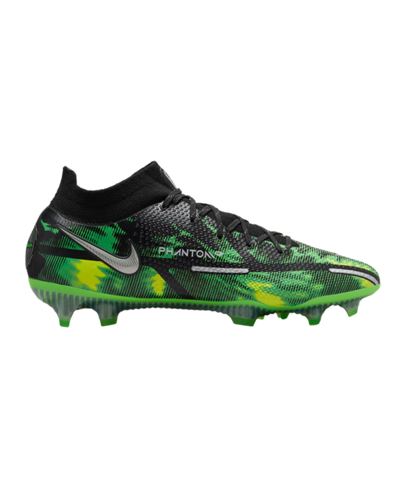 Nike Phantom GT2 Shockwave Elite DF FG – Negro Gris Verde F003