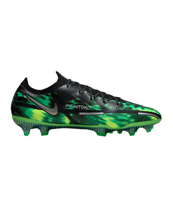 Nike Phantom GT2 Shockwave Elite FG – Negro Gris Verde F003