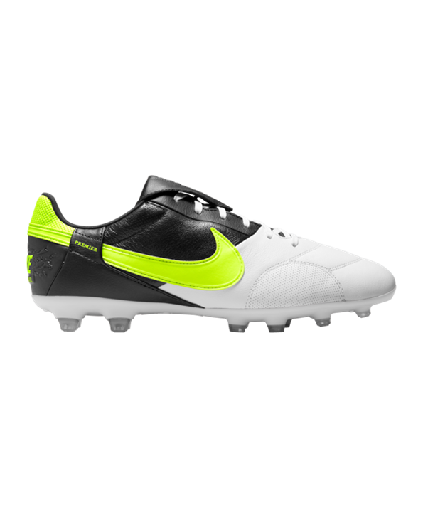 Nike Premier III FG – Negro Amarillo Blanco F071