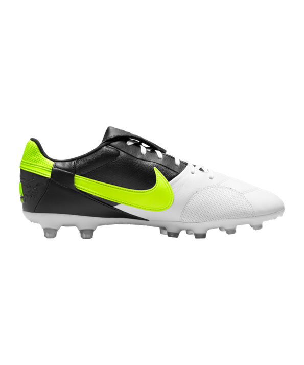 Nike Premier III FG – Negro Amarillo Blanco F071