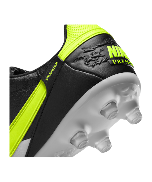 Nike Premier III FG – Negro Amarillo Blanco F071