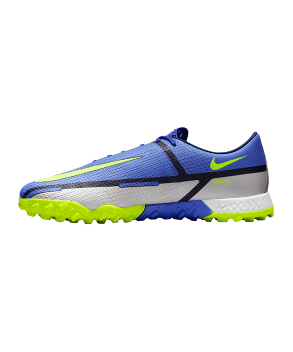 Nike React Phantom GT2 Recharge Pro TF – Azul Amarillo Gris F570