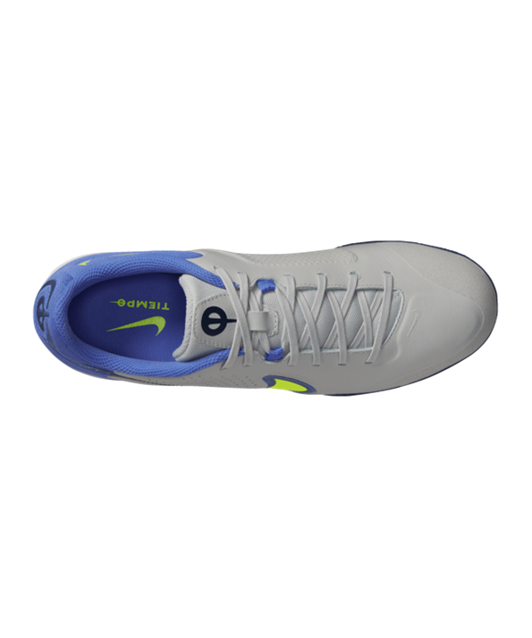 Nike React Tiempo Legend IX Recharge Pro IC Halle – Gris Amarillo Azul F075