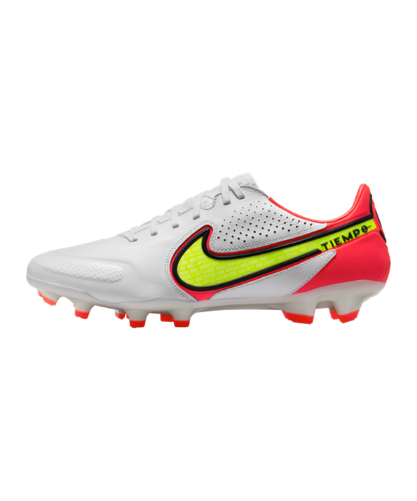 Nike Tiempo Legend IX Motivation Pro FG – Blanco Amarillo Rojo F176