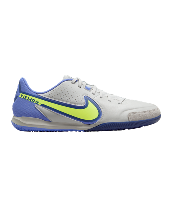 Nike Tiempo Legend IX Recharge Academy IC Halle – Gris Amarillo Azul F075