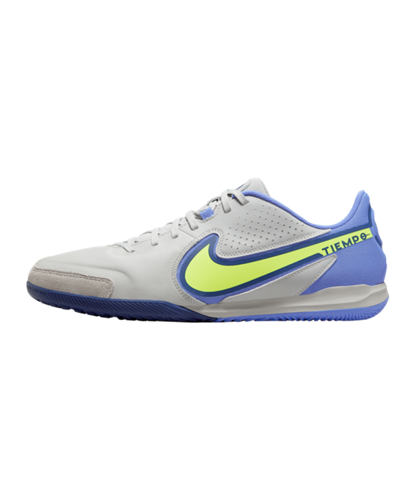 Nike Tiempo Legend IX Recharge Academy IC Halle – Gris Amarillo Azul F075