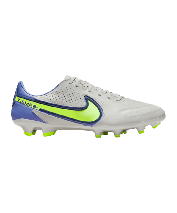 Nike Tiempo Legend IX Recharge Pro FG – Gris Amarillo Azul F075