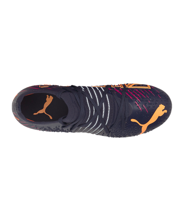 Puma FUTURE 2.2 Flare FGAG Niños – Azul Naranja Violeta F03