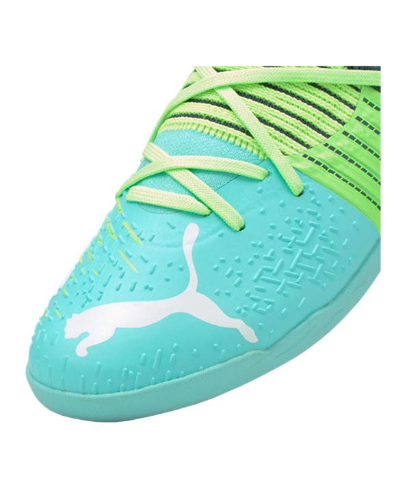 Puma FUTURE 3.2 Under the Lights IT Halle Niños – Azul Verde F02