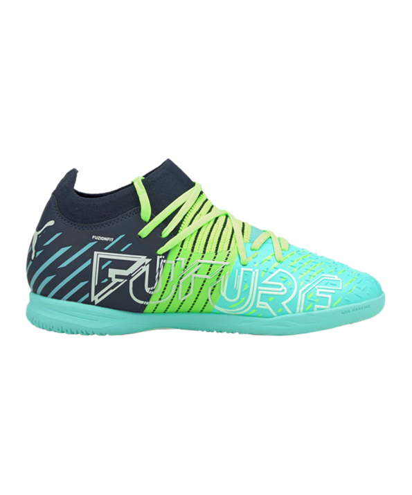 Puma FUTURE 3.2 Under the Lights IT Halle Niños – Azul Verde F02