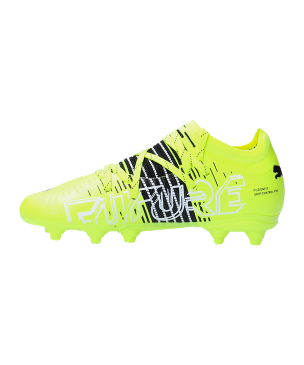 Puma FUTURE Game On 2.1 FGAG Niños – Amarillo Negro F01