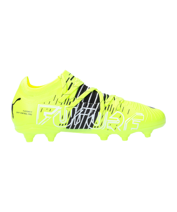 Puma FUTURE Game On 2.1 FGAG Niños – Amarillo Negro F01