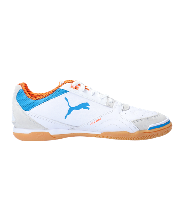 Puma IBERO II Sala IT Halle – Blanco Azul Naranja F01