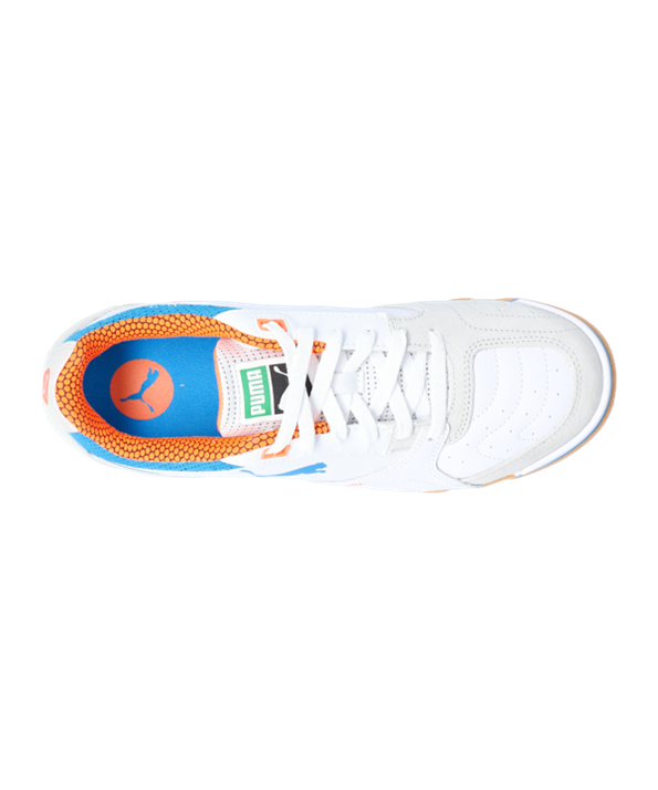 Puma IBERO II Sala IT Halle – Blanco Azul Naranja F01