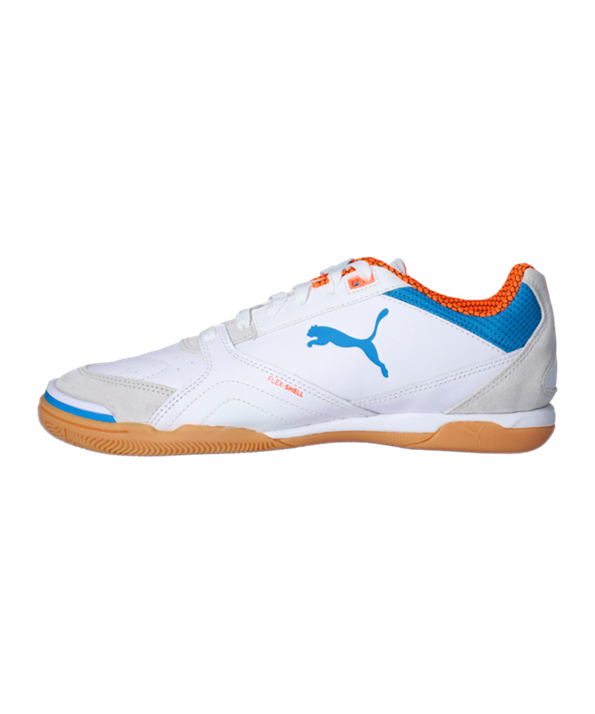 Puma IBERO II Sala IT Halle – Blanco Azul Naranja F01