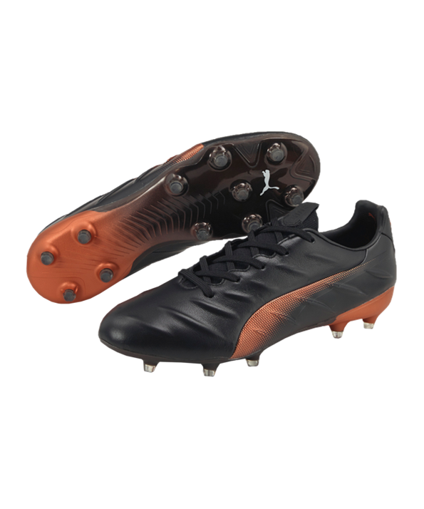 Puma KING Platinum 21 Instinct FGAG – Negro Naranja F04