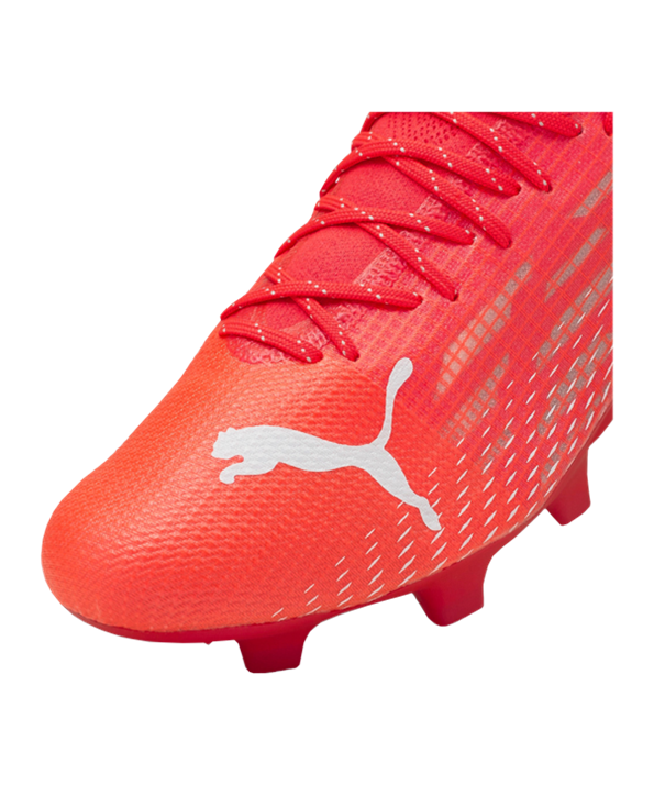 Puma ULTRA 1.3 Faster Football FG&AG – Rojo Blanco F02