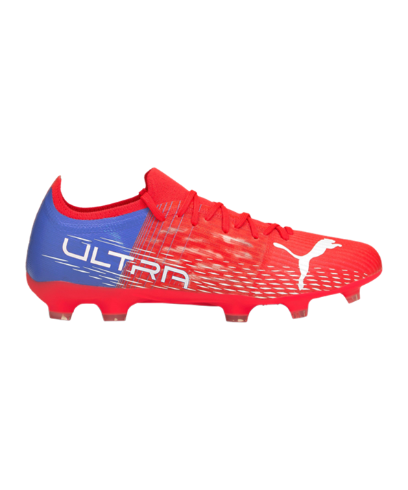 Puma ULTRA 3.3 Faster Football FG&AG – Rojo Blanco F01