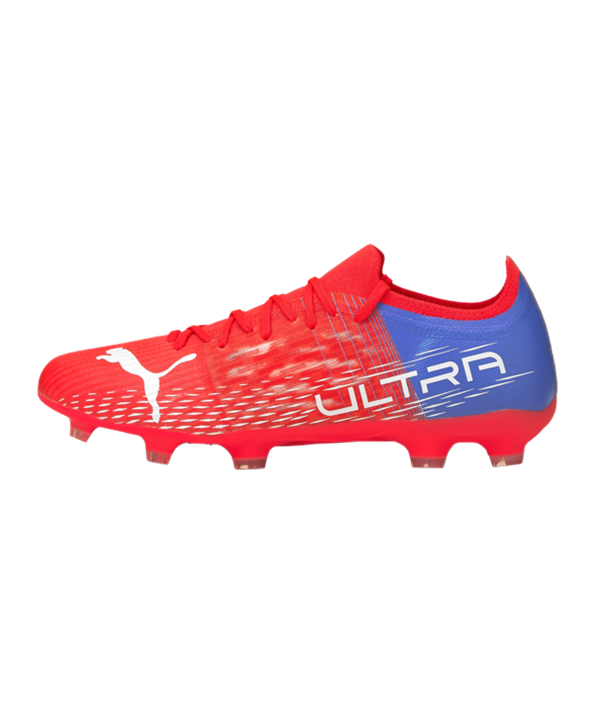 Puma ULTRA 3.3 Faster Football FG&AG – Rojo Blanco F01