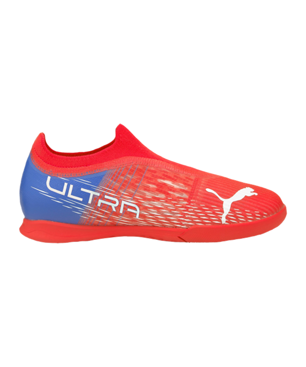 Puma ULTRA 3.3 Faster Football IT Halle Niños – Rojo Blanco F01