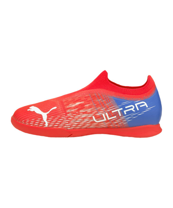 Puma ULTRA 3.3 Faster Football IT Halle Niños – Rojo Blanco F01