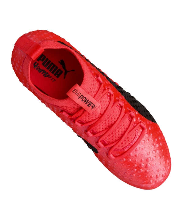 Puma Evopower Vigor 3D 1 FG Niños – Rojo F01