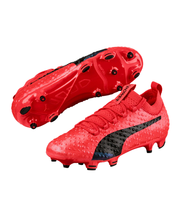 Puma Evopower Vigor 3D 1 FG Niños – Rojo F01