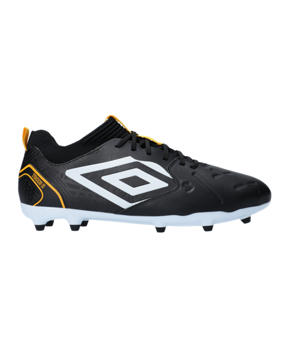 Umbro Tocco II Premier FG – Negro Blanco Amarillo F7EW