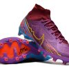 Botas de Fútbol Nike Air Zoom Mercurial Superfly IX Elite AG Morado