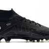 Botas de Fútbol Nike Air Zoom Mercurial Superfly IX Elite AG Negro