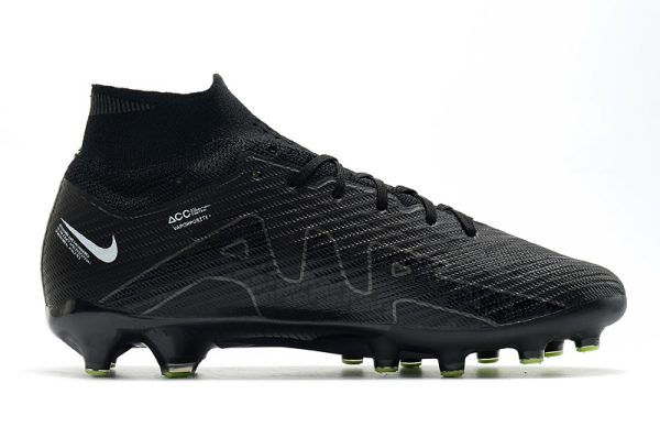 Botas de Fútbol Nike Air Zoom Mercurial Superfly IX Elite AG Negro