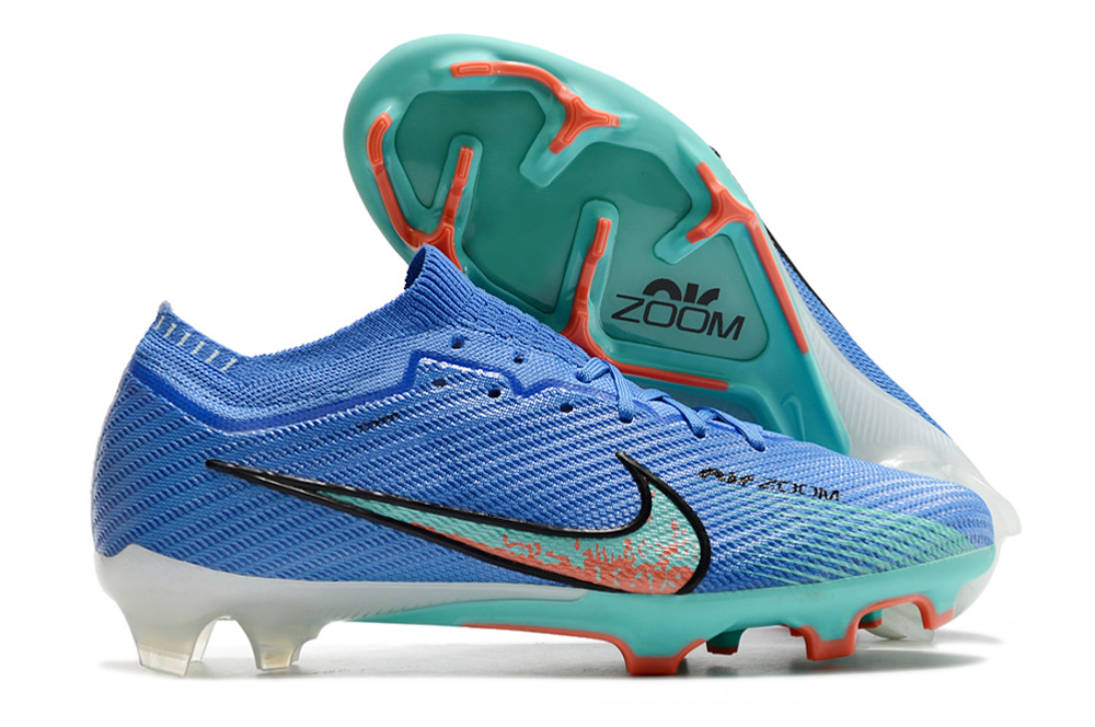 Botas de Fútbol Nike Air Zoom Mercurial Superfly IX Elite FG Azul Verde